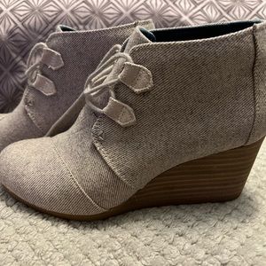 Tom’s Kala Wedge Bootie